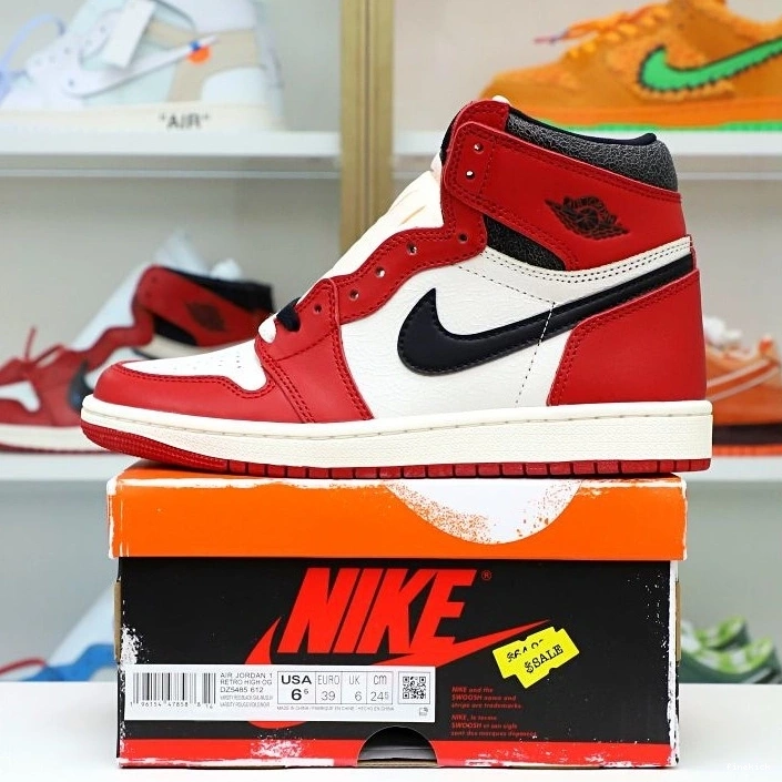 JORDAN “CHICAGO” 1 REIMAGINED 2022 FOUND LOST AND AIR 1005